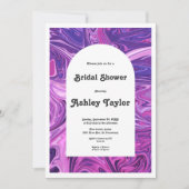 Elegant modern Galaxy Abstract Art Vrijgezellenfee Kaart (Voorkant)