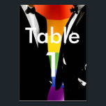 Elegant Modern Gay Men Wedding Rainbow Kaart<br><div class="desc">The Gay Men Wedding Elegant Modern collection offers a complete suite of coordinating stationery and accessories designed for two grooms. Two grooms in classic black tuxedos against a vibrant rainbow Pride flag, with bold brush script typography that brings a retro-nostalgic edge to a modern celebration. Every piece is fully customizable...</div>