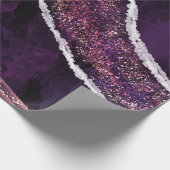 Elegant Modern Gemstone Cadeaupapier (Hoek)