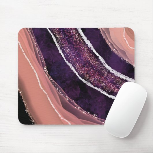 Elegant Modern Gemstone Muismat (Met muis)