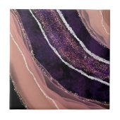 Elegant Modern Gemstone Tegeltje (Voorkant)