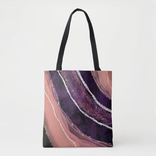 Elegant Modern Gemstone Tote Bag (Voorkant)