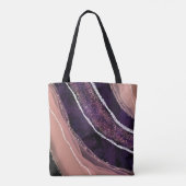Elegant Modern Gemstone Tote Bag (Achterkant)
