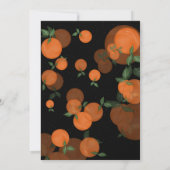 Elegant modern gender onthult uitnodiging (Achterkant)