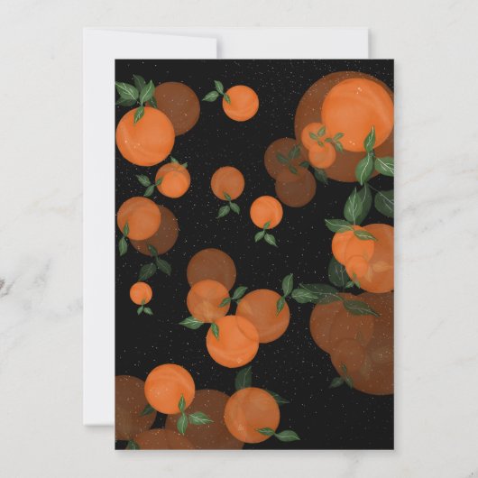 Elegant modern gender onthult uitnodiging (Achterkant)