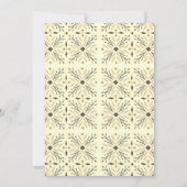 Elegant Modern Genderneutraal CUSTOM BABY SHOWER Kaart (Achterkant)