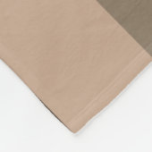 Elegant modern geometrisch lijnenpatroon fleece deken (Hoek)