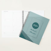 Elegant modern Geometrisch Manuscript 2022 Persona Planner (Display)
