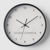 Elegant modern gepersonaliseerd met naam monogram (Voorkant)