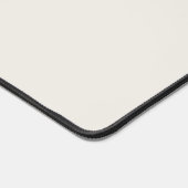 Elegant modern gepersonaliseerd met naam monogram bureaumat (Hoek)