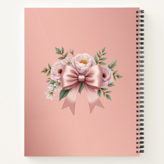 Elegant modern gepersonaliseerd Vrijgezellenfeest  Notitieboek (Achterkant)