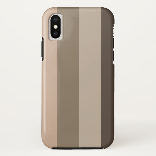 Elegant modern gestreept patroon Case-Mate iPhone case (Achterkant)