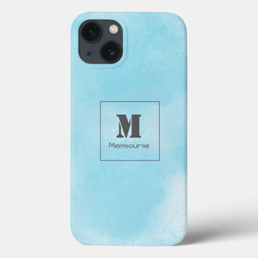 Elegant Modern Gift Luxe Blauwe Wolk Case-Mate iPhone Case (Achterkant)