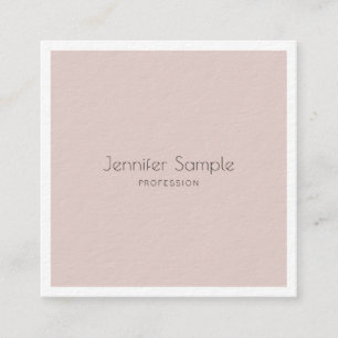 Elegant Modern Glamour Design Luxe Sjabloon Vierkante Visitekaartje