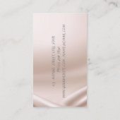 Elegant Modern Glitter, instagram Social Media Visitekaartje (Achterkant)