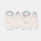 Elegant Modern Glitter Vrijgezellenfeest Geschenks Bedankdoosjes (Uitgevouwen)