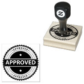 Elegant Modern Goedgekeurd Rubberstempel (Gestempeld)