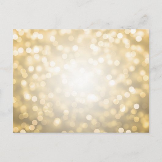 Elegant modern Gold 30e verjaardag uitnodiging (Achterkant)