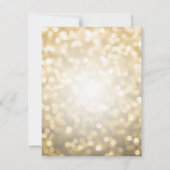 Elegant modern Gold 50e verjaardag Kaart (Achterkant)