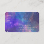 Elegant modern Gold Confetti Paint Splash Kortingskaartje (Achterkant)