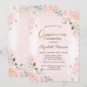 Elegant Modern Gold Diamonds Snowflakes Kaart (Voorkant / Achterkant)