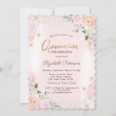 Elegant Modern Gold Diamonds Snowflakes Kaart (Voorkant)