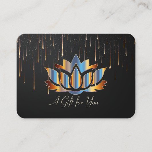 Elegant, modern Gold Drivers Gold Kortingskaartje (Voorkant)