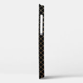 Elegant modern Gold Fence Chain Patroon | Case-Mate iPhone Case (Achterkant / Links)
