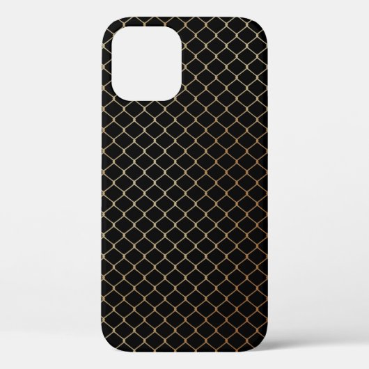 Elegant modern Gold Fence Chain Patroon | Case-Mate iPhone Case (Achterkant)