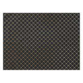 Elegant modern Gold Fence Chain Patroon | Tafelkleed (Voorkant (Horizontaal))