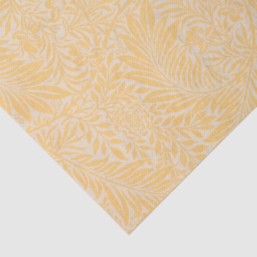 Elegant modern Gold Floral Pattern Tissuepapier (Detail)