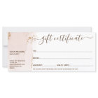 Elegant modern Gold Glitter Blush Pink