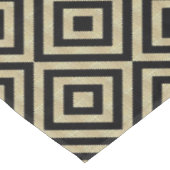 Elegant modern Gold Squares diamant Tiles Pattern Tafelkleed (Gekanteld)