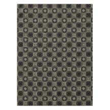 Elegant Modern Goud Art Deco Vierkante Tegels Patr