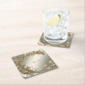 Elegant Modern Goud Decoratief Papier Onderzetter (Insitu)