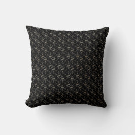 Elegant Modern Goud Hartjes en Sleutels Patroon | Kussen