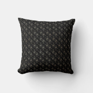 Elegant Modern Goud Hartjes en Sleutels Patroon Kussen