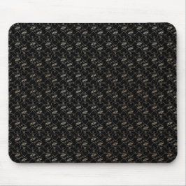 Elegant Modern Goud Hartjes en Sleutels Patroon | Muismat