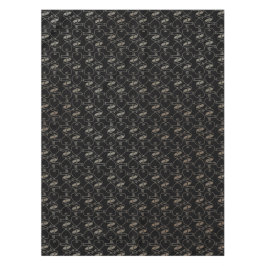 Elegant Modern Goud Hartjes en Sleutels Patroon | Tafelkleed
