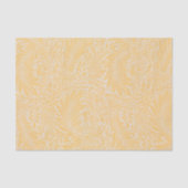 Elegant modern gouden bloempatroon tissuepapier (Voorkant)