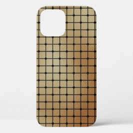 Elegant modern gouden vierkanten Tegels patroon | Case-Mate iPhone Case