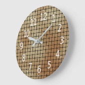 Elegant modern gouden vierkanten Tegels patroon | Grote Klok (Hoek)