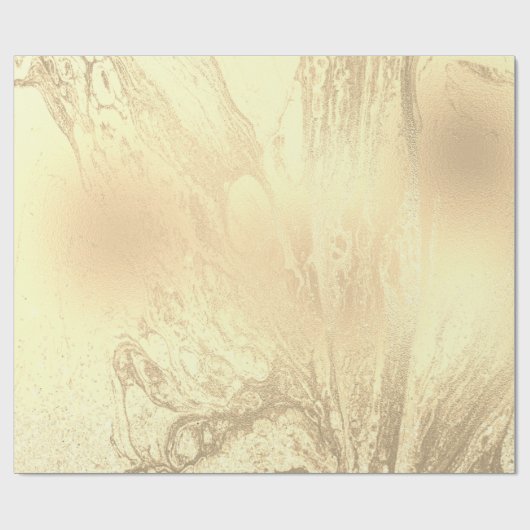 Elegant modern goudglitter cadeaupapier (Vlak)