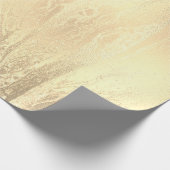 Elegant modern goudglitter cadeaupapier (Hoek)