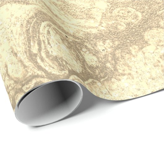 Elegant modern goudglitter cadeaupapier (Rol Hoek)