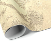 Elegant modern goudmarmer cadeaupapier (Rol Hoek)