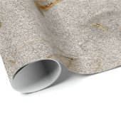 Elegant modern goudmarmer cadeaupapier (Rol Hoek)