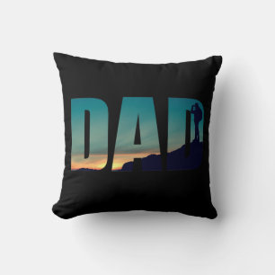 Elegant modern grappig vaderdag cadeau Wandelende Kussen