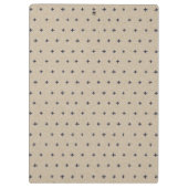 Elegant Modern Green Leafy Tropical Foliage Fern Klembord (Achterkant)