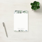 Elegant Modern Green Leafy Tropical Foliage Fern Post-it® Notes (Kantoor)